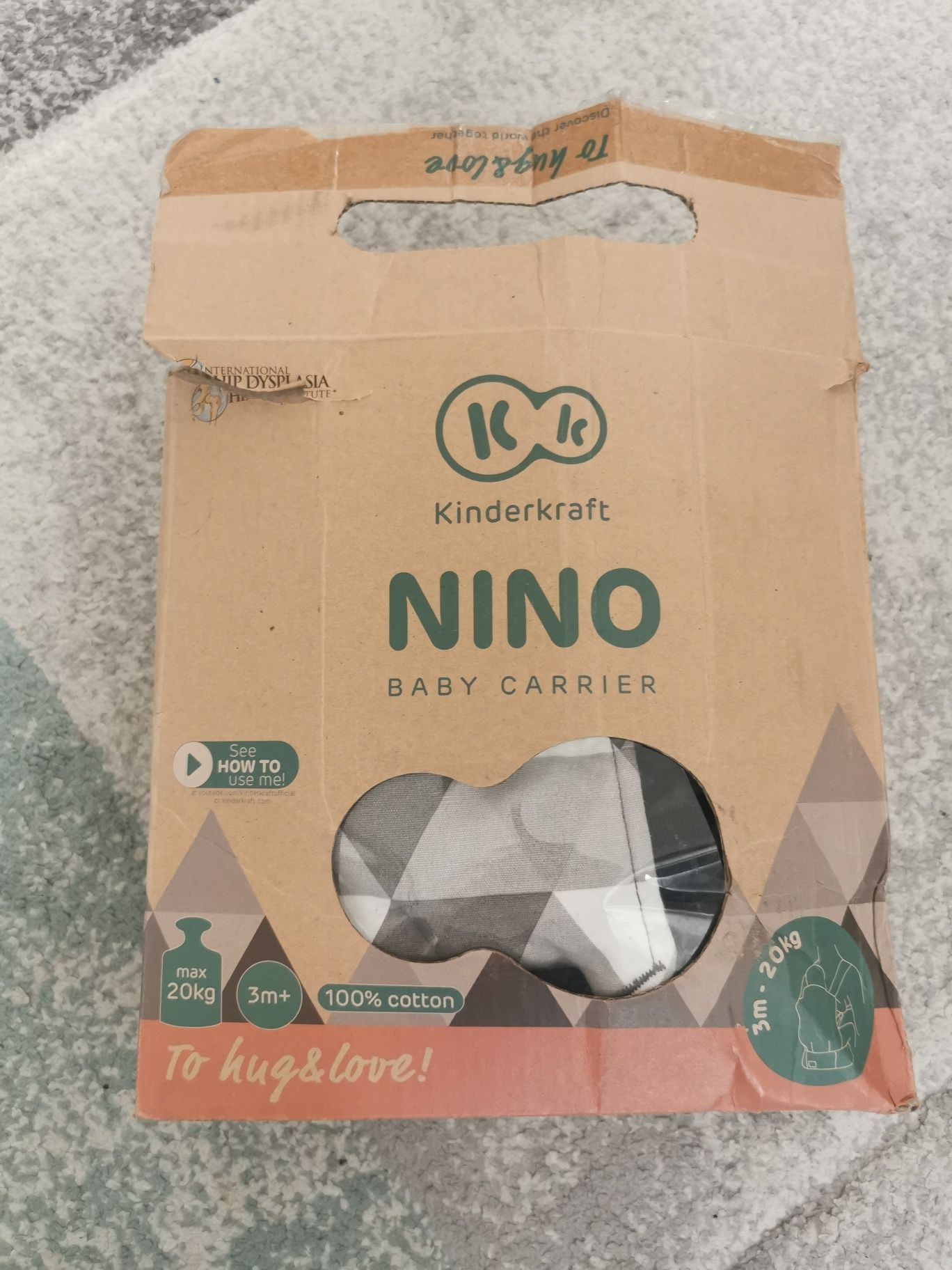 Ергономична раница KinderKraft Nino
Пилзвана е броени пъти. Без забел
