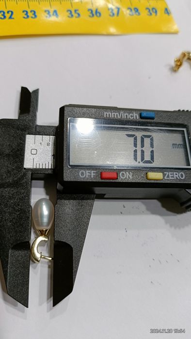 Vind cercei Christ din aur 14kt cu perle