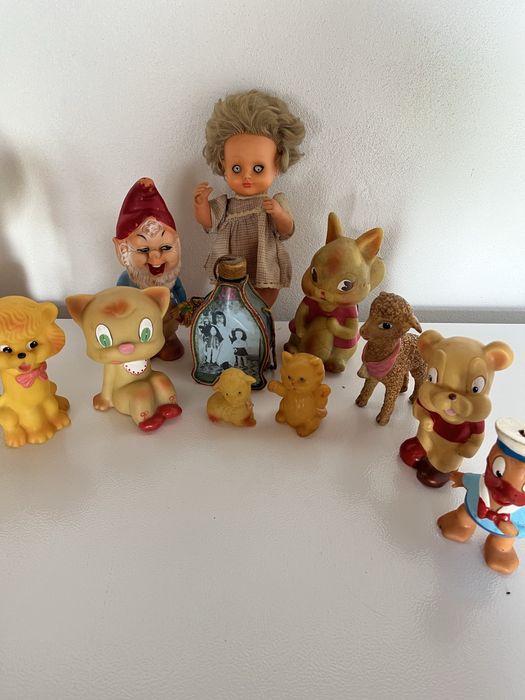 Lot jucarii cauciuc Aradeanca stare buna