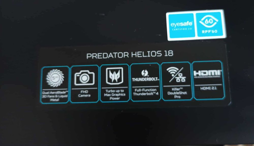 Мощен Лаптоп Acer Predator Helios 18 Gaming PH18-71-949U
