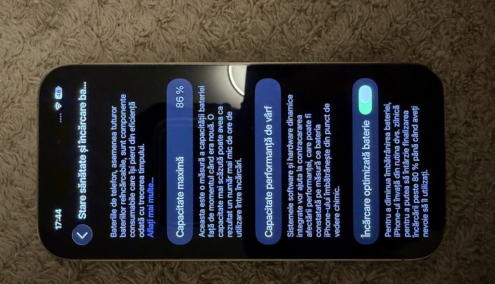 Iphone 14 pro, gold, 86%