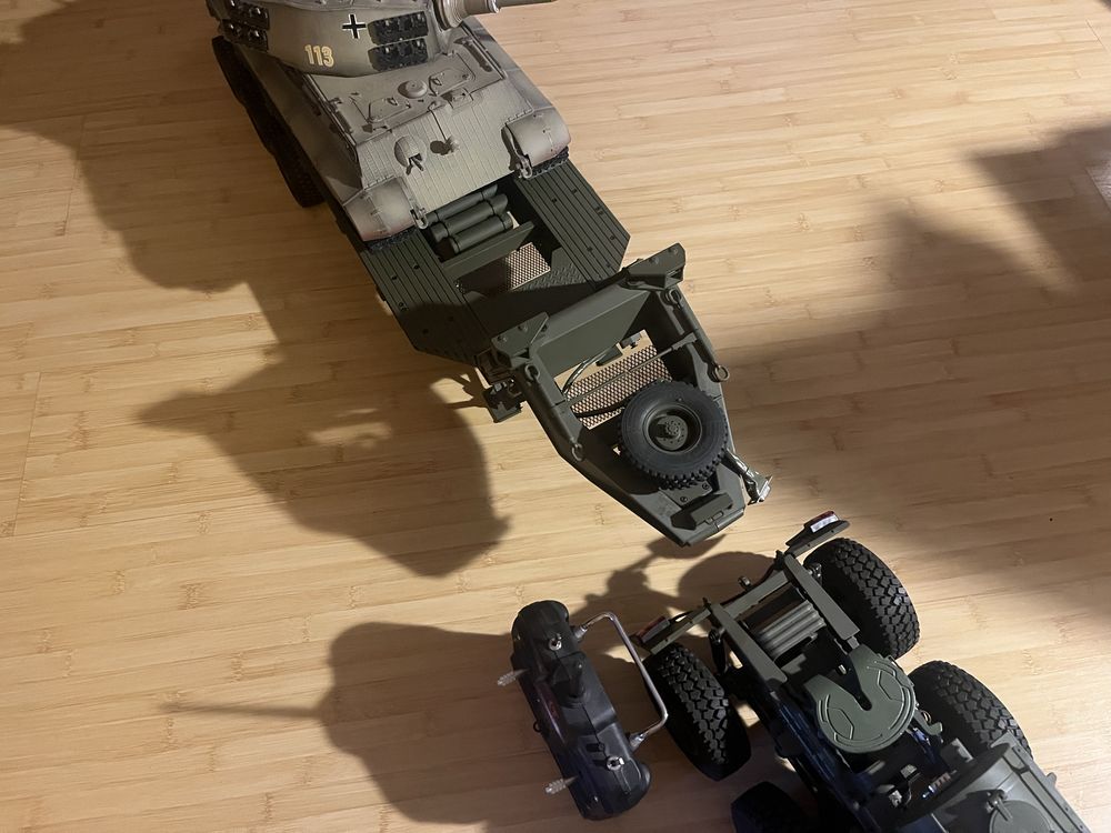 Ansamblu rc Hg p802+hg p806 + kingtiger torro