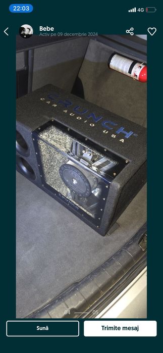Subwoofer crunch 500w