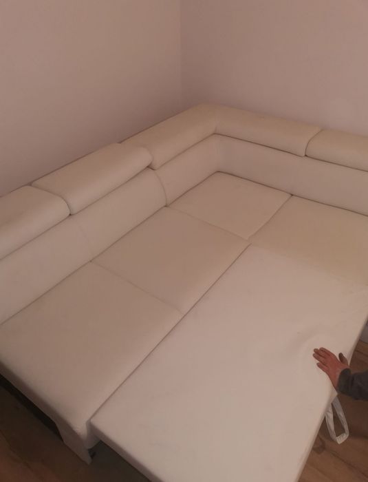 Colțar extensibil mare piele ecologica