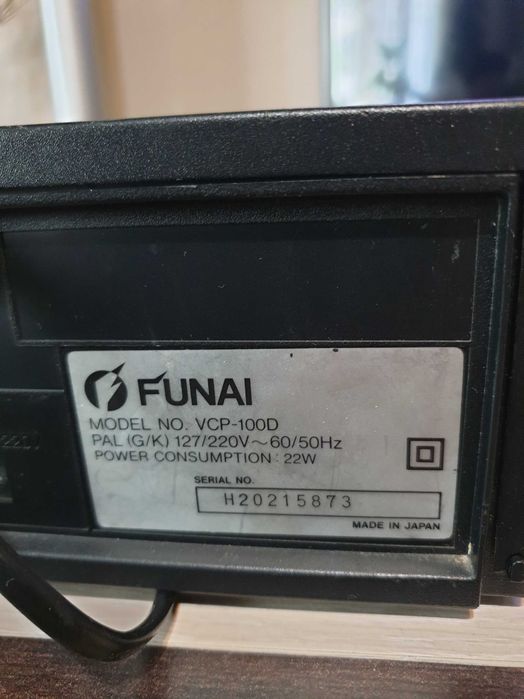 Video player Funai model VCP-100D-Defect