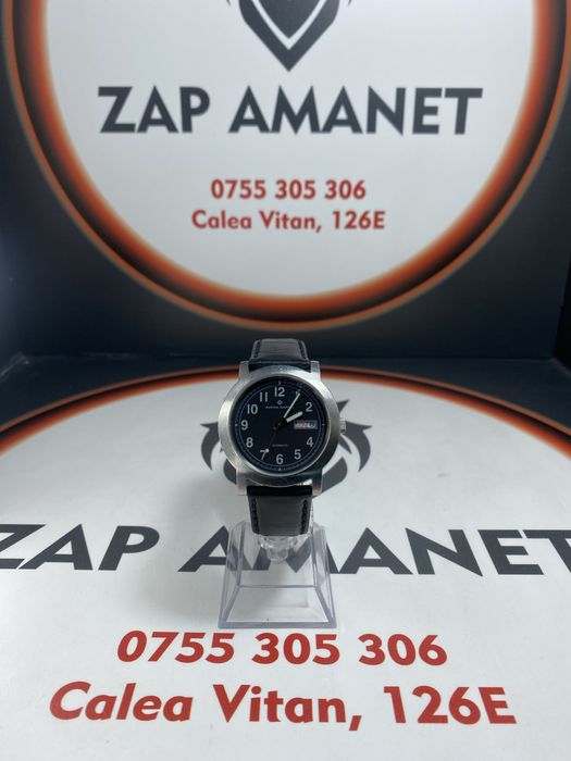 ZAP AMANET VITAN - Ceas Alpha Saphir - Black