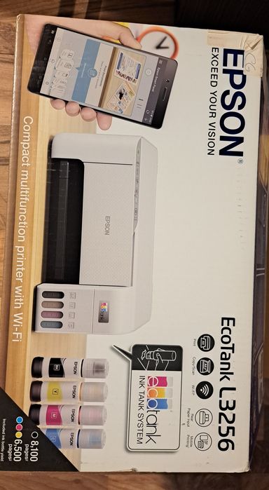 Imprimanta Epson EcoTank L3256 multifunctionala externa cu rezervor de
