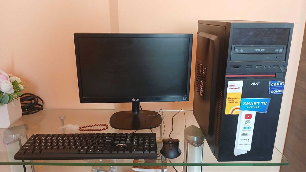 Kompyuter, processor+monitor