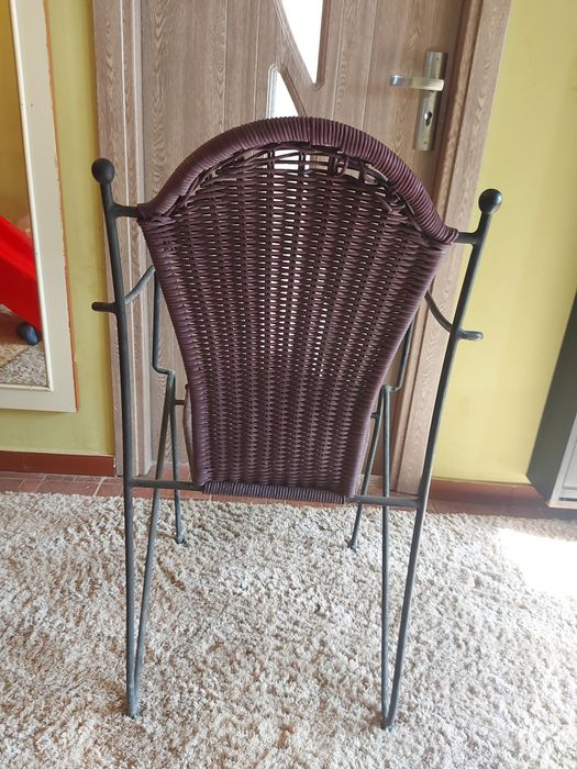 Vând  scaun/fotoliu 6buc set fier forjat grădină,terasa  150 lei bucat