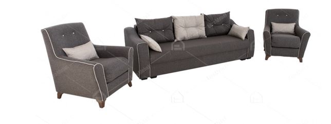 Диван и 2 кресла, Комплект мягкой мебели Мальта 1М