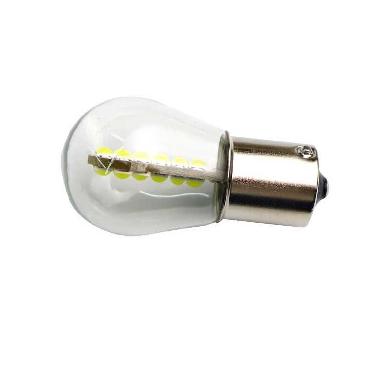 LED Лед Крушка 18 SMD BA15S 1156 (P21W),BAU15S 1156 (PY21W) 12V-24V