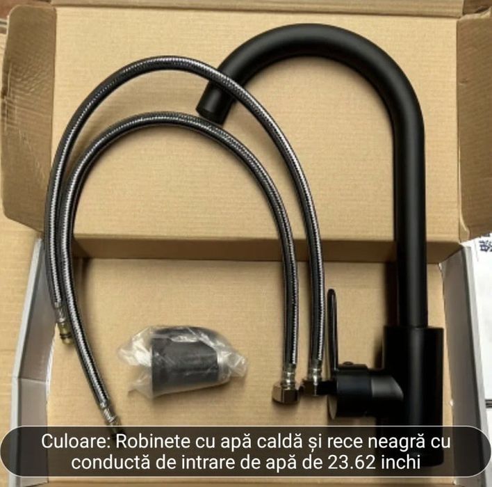 Robinet de bucătărie rotativ la 360 de grade