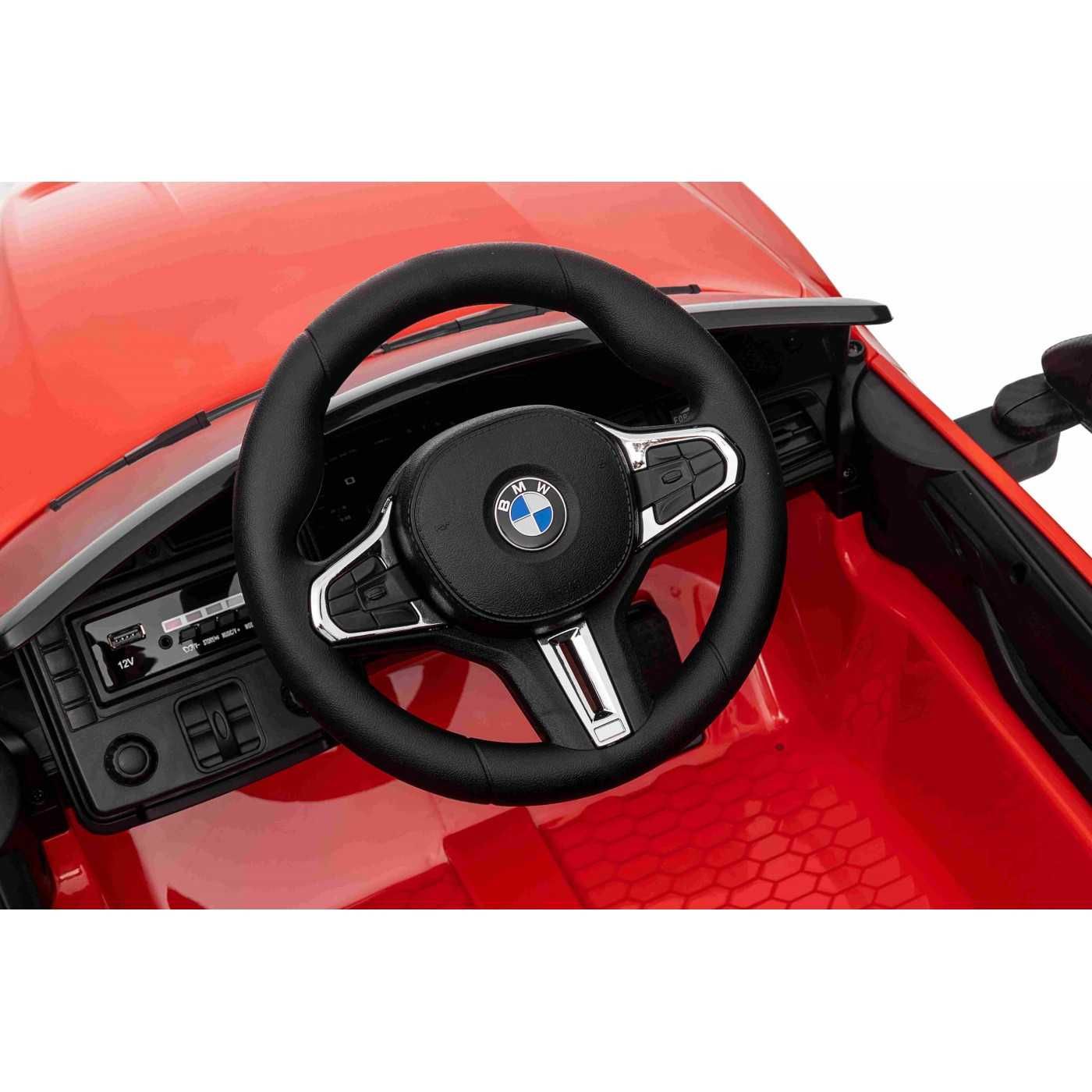 Лицензирана Акумулаторна Кола BMW M4 70W, 12V7Ah, EVA гуми