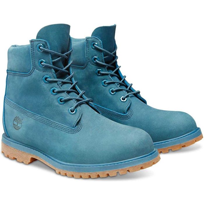 Bocanci TIMBERLAND originali noi piele waterproof turcoaz 39.5/42/45
