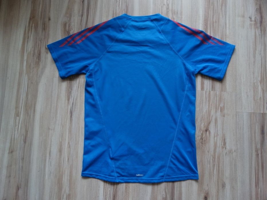 Адидас Adidas Adizero мъжка синя тениска размер S