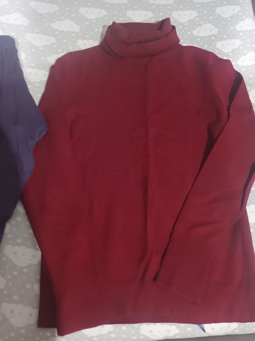 Pachet 5 plouvarase cu guler înalt din acril