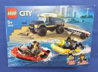 LEGO City Police: Transportul barcii Politiei de elita, 166 piese