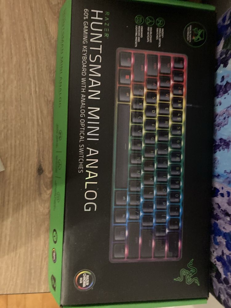 Клавиатура razer huntsman mini analog 60%