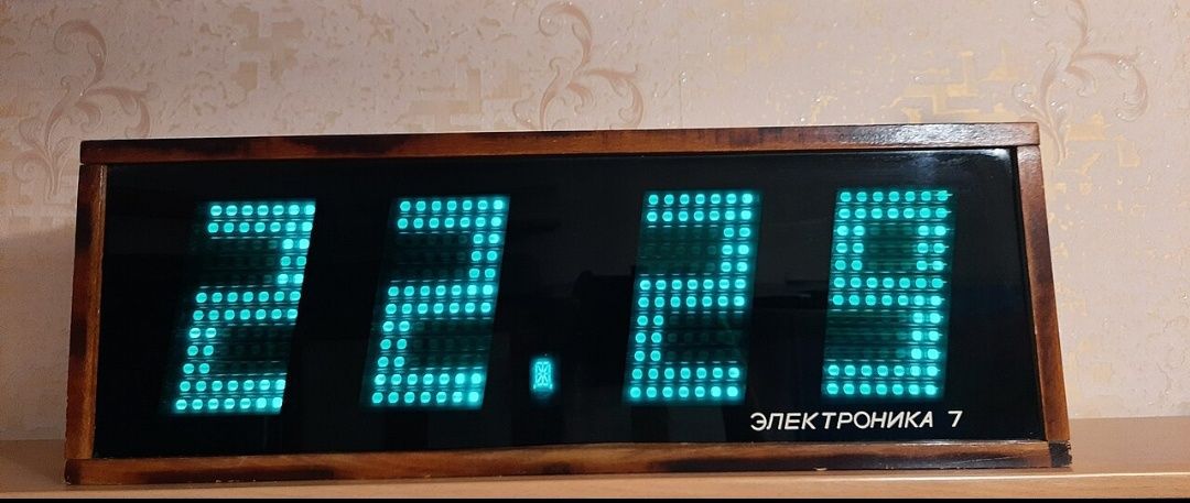 Часы электроника 7 СССР