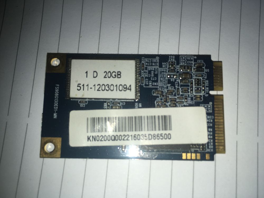 Vand ssd 20 gb, modul wi fi si memorie laptop