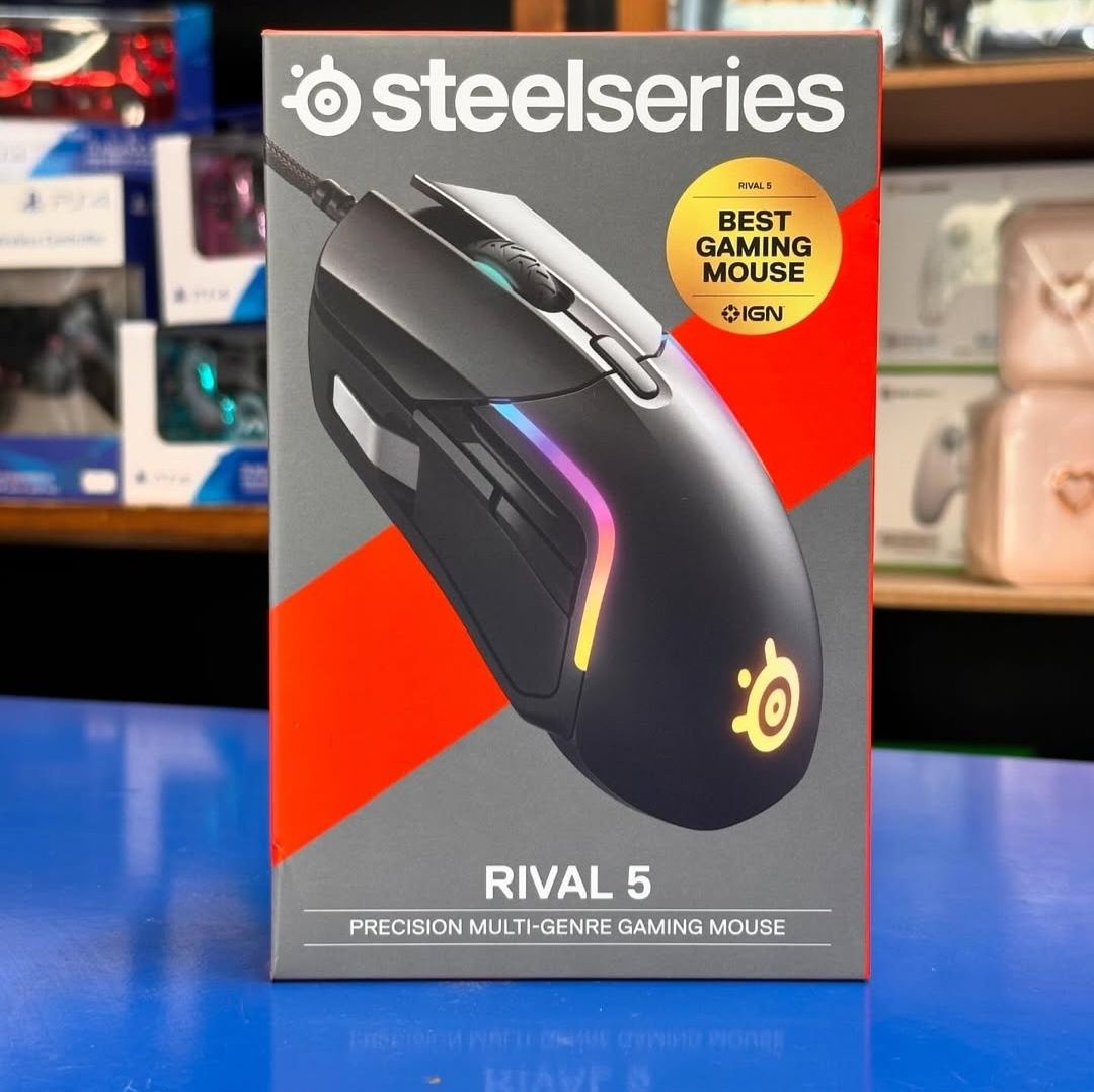 Steelseries RIVAL 5 (ресурс 80млн нажатий) Игровая мышка/мышь