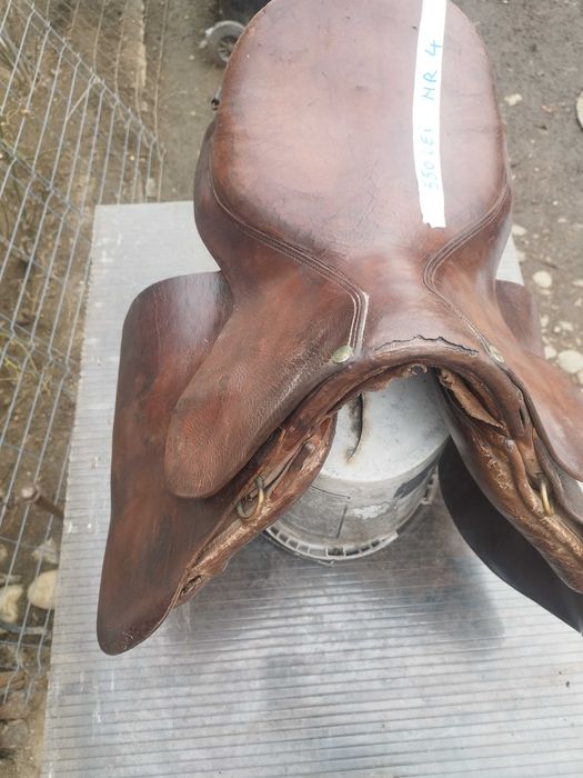 Șa de piele originala călărie cai