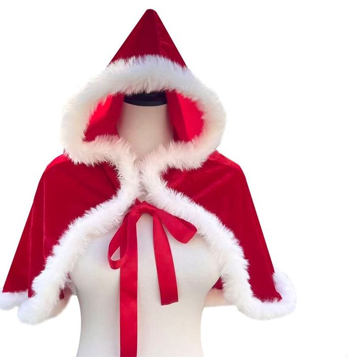 Накидка, новогодний костюм, снегурочка