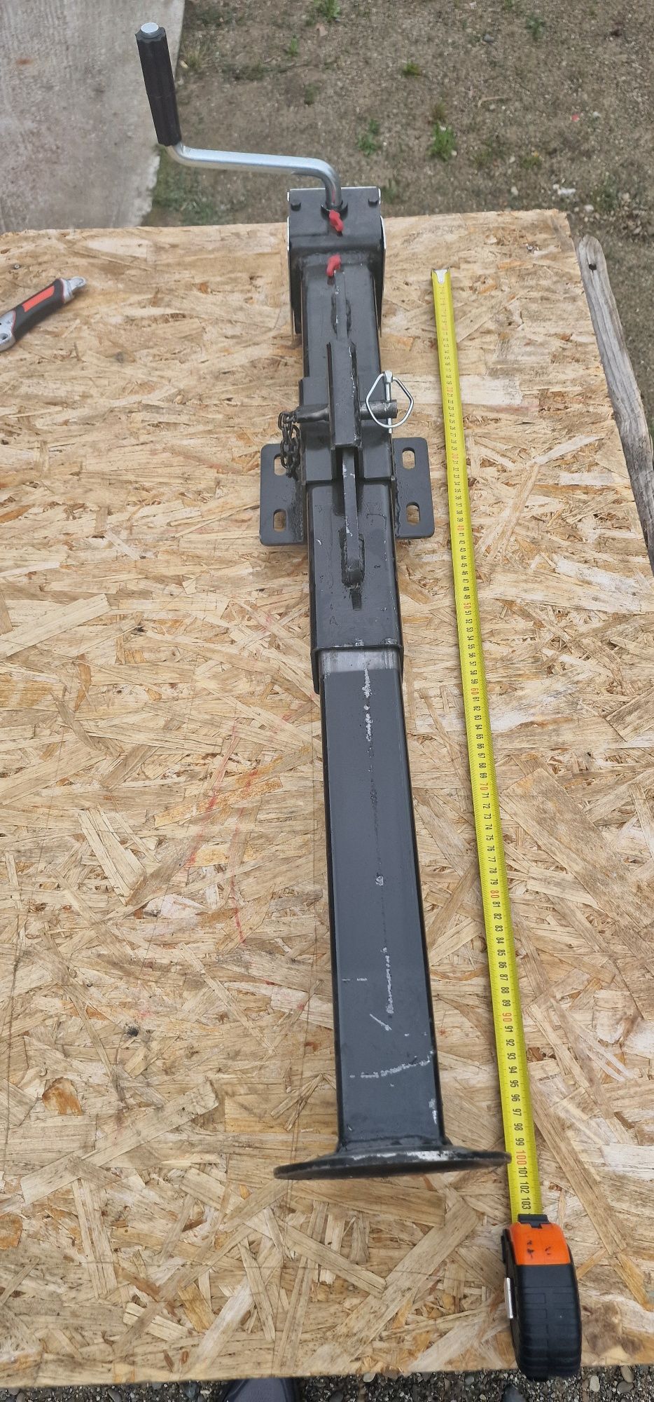Picior sprijin cu reductor remorca 5 tone import Italia preț 650 lei s