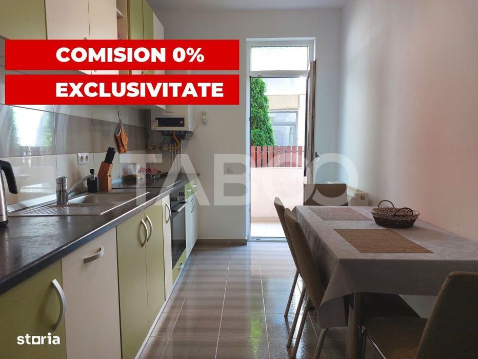 Apartament 49mpu 2 camere 2 balcoane curte 30mp Cartierul Arhitectilor