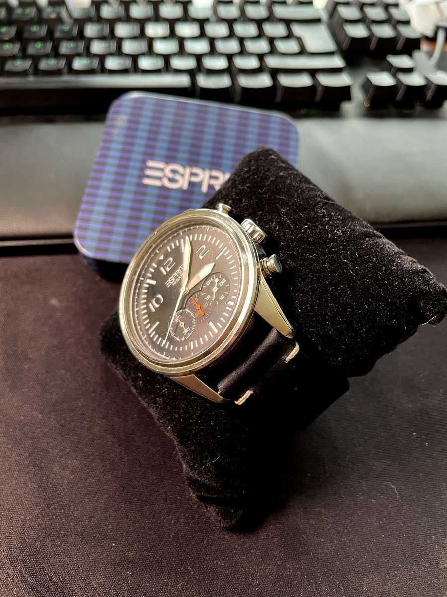 мъжки часовник Esprit Chester Chrono black