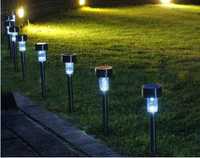Lampa solara gradina LED, Negru
