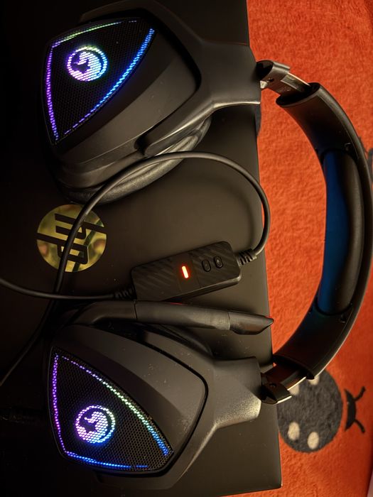 Căști Gaming MARVO HG9068 – 7.1 Surround, USB, Negru