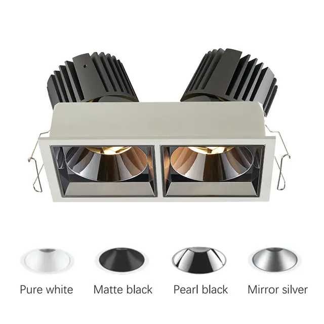 2х12W LED спот светлина - осветително тяло с висок лумен