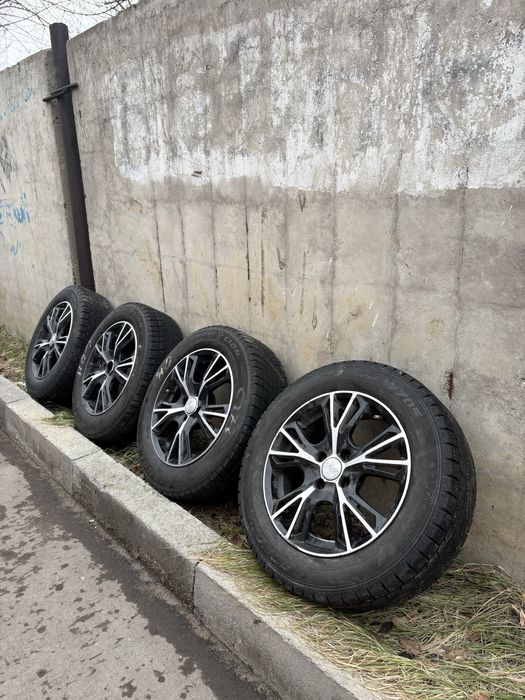 Комплект колес с резиной R15 липучка