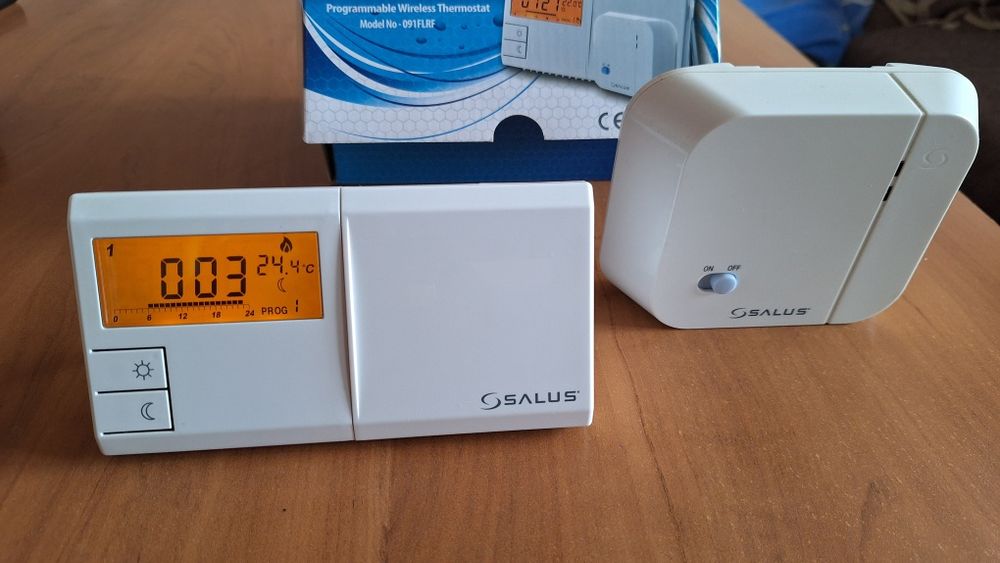 Безжичен седмичен стане термостат SALUS 091FLRF