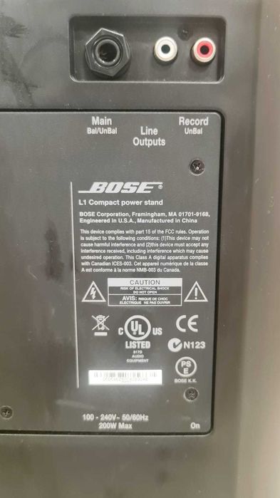 Sistem BOSE L1 Compact – boxă activă profesională - in perfecta stare