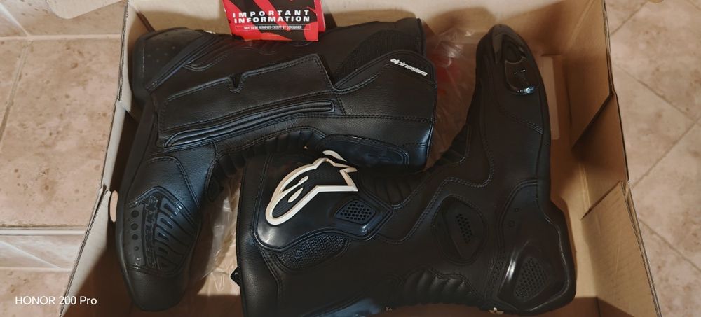 Ботуши за мотор Alpinestars s-mx 5  Black