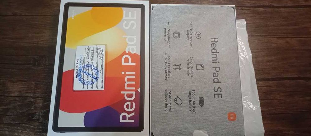 Redmi Pad SE Graphite Gray 8GB RAM 256GB ROM Tez sotiladi!