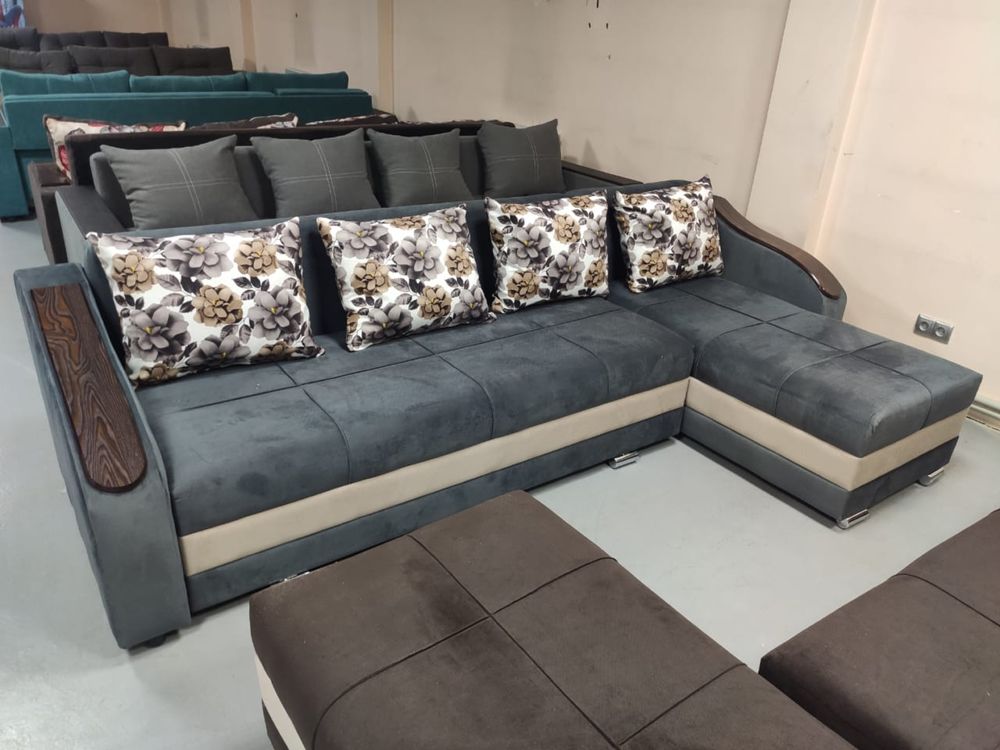 Угловой диван мягкий мебель расклодной диван диван доставка по РК
