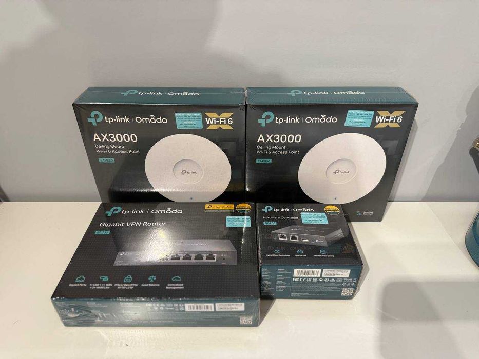TP-Link Omada рутер и контролер (OC200, ER605)