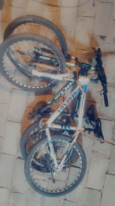 Два скоростных велосипеда, две кровати детские, бассейн каркасный,