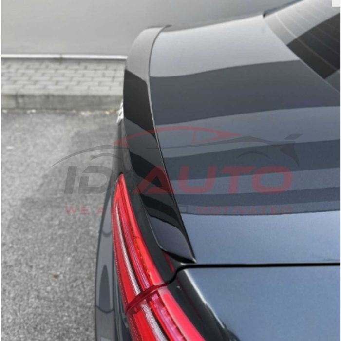 Спойлер лип за багажник на Audi A6 C7 Sedan (2011–2018), черен гланц