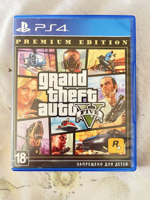 продам диск гта 5 на пс 4