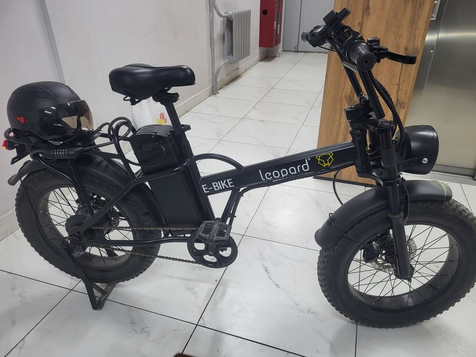 Электровелосипед электро велосипед велик Леопард про 1200w 48v 32ah