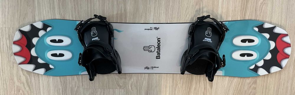 Детски Сноуборд + Автомати 115 Bataleon Minishred Youth + Bindings ML