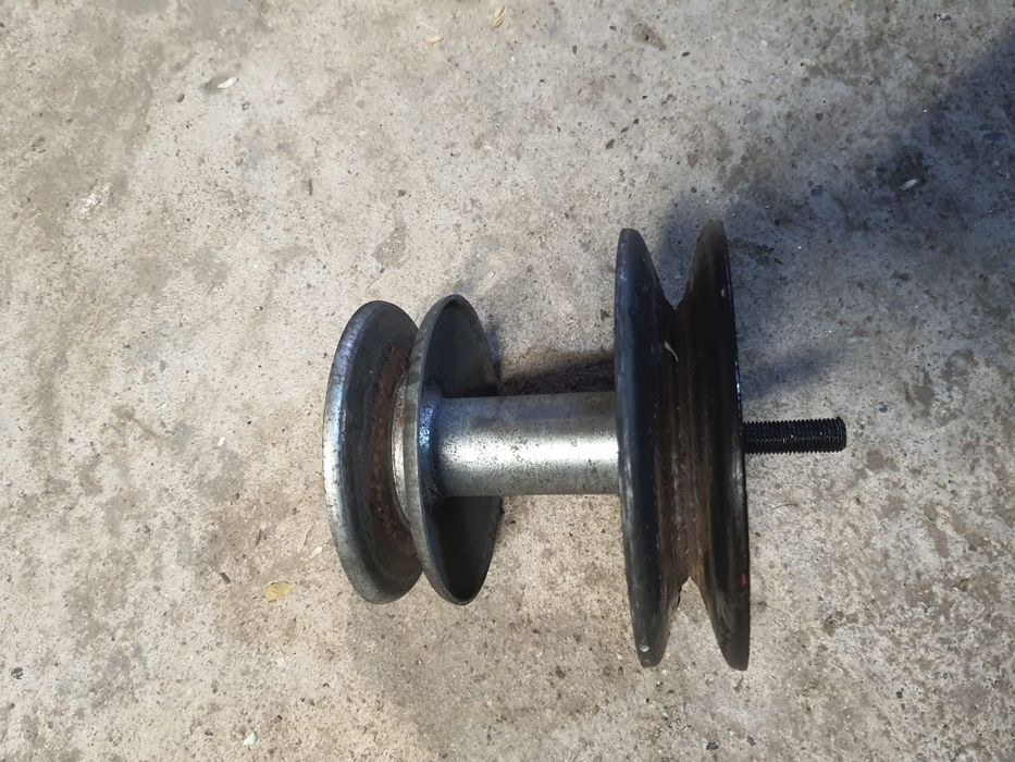 Fulie dubla tractoras tuns gazon tractoras iarba briggs stratton