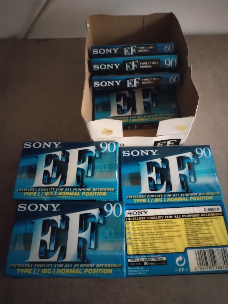Casete audio SONY EF 90 min