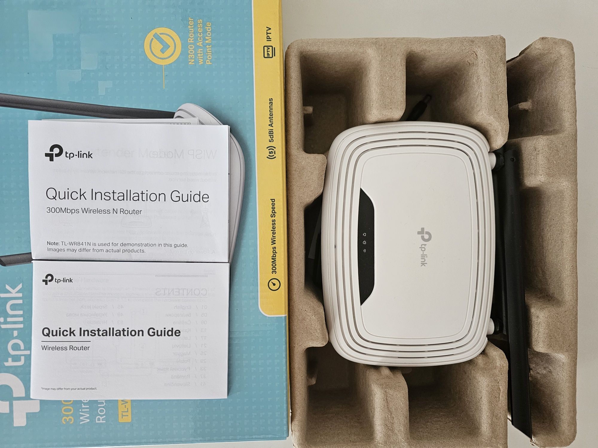 безжичен N рутер tp-link 300 Mbps