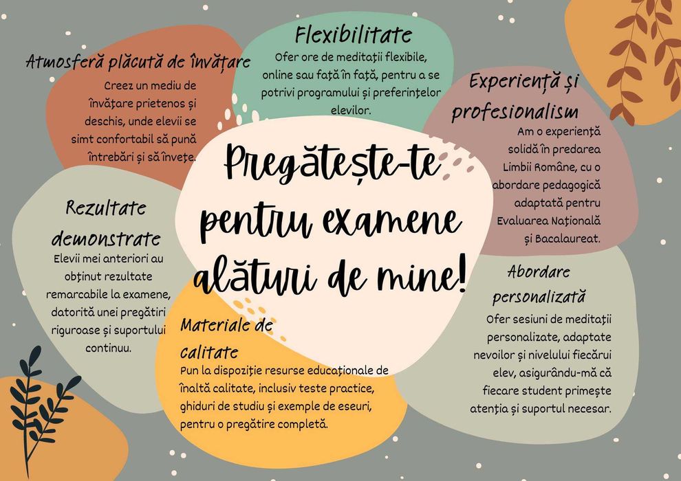 Meditații limba și literatura română clasele I-XII