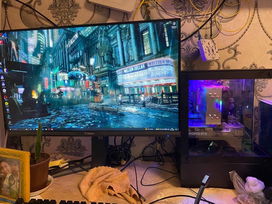 Kes   ichida I5_12400f  ddr4 16g 512gb rtx5050 ikkta kuler akvarumni